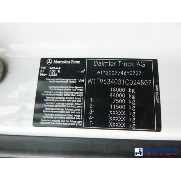 2020 Mercedes-Benz ACTROS 1851-41670080