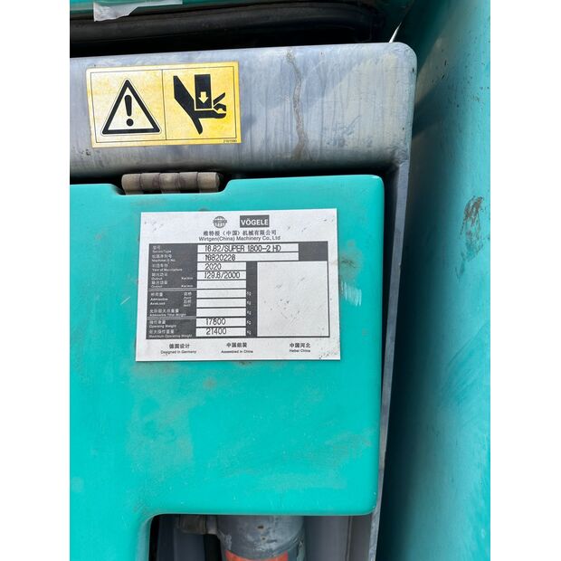 2020 VOGELE Super 1800-41675376