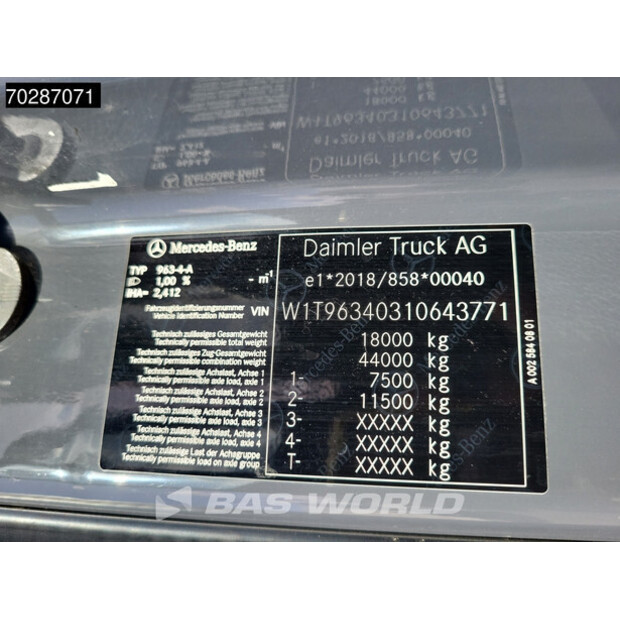 2022 Mercedes-Benz ACTROS 1851-41677658