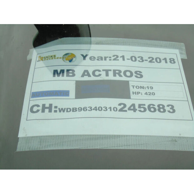 2018 مرسيدس بنز Actros 1842-41690865