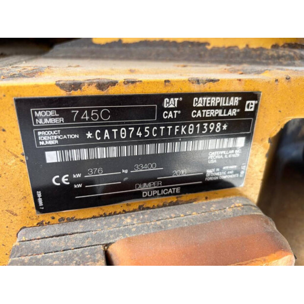 2016 Caterpillar 745C-41690879