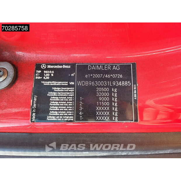 2015 Mercedes-Benz Antos 1827-41691707