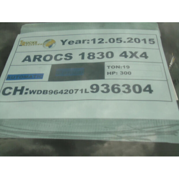 2015 Mercedes-Benz Arocs 1830-41695209