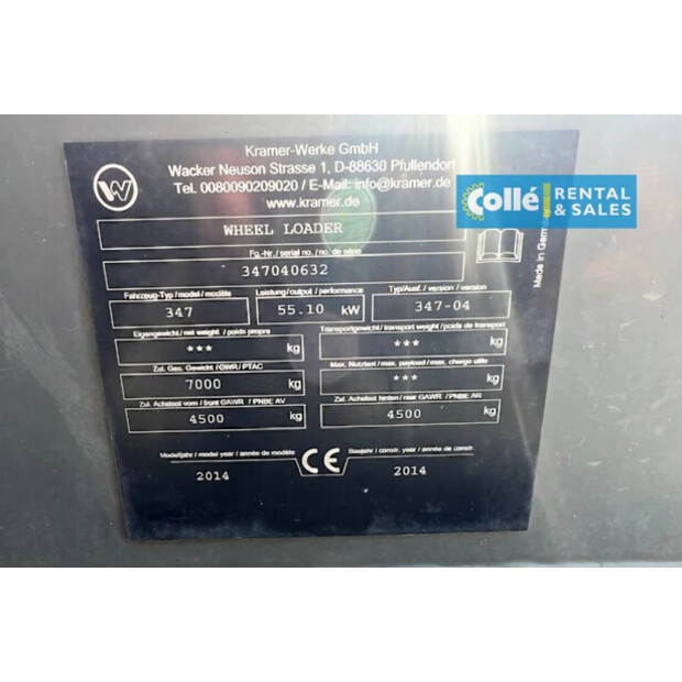 2014 KRAMER 1150-41709505