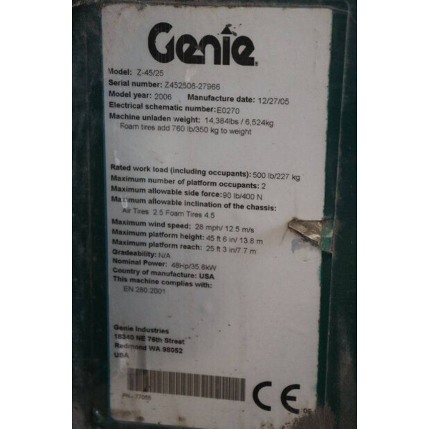 2005 Genie Z-45/25-41738088