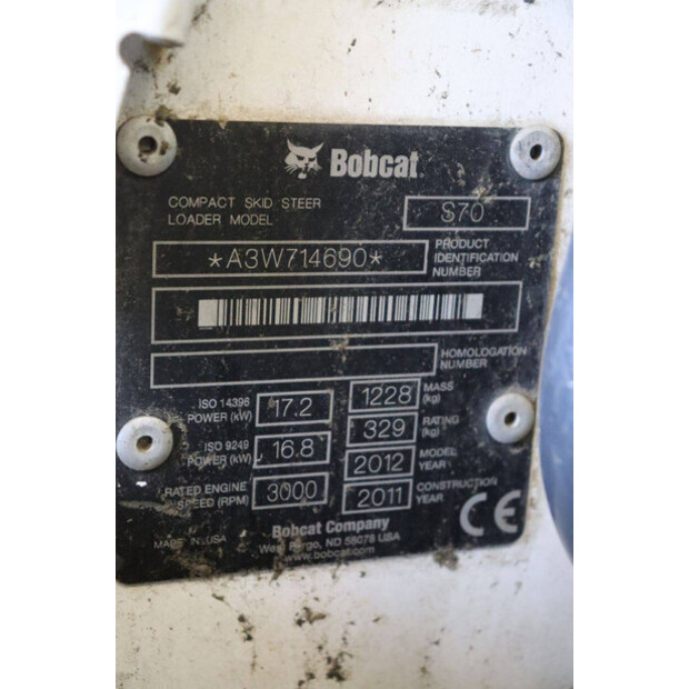 2011 BOBCAT S70-41738865