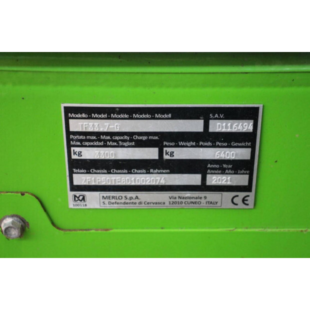 2021 Merlo TF33.7-G-41739863