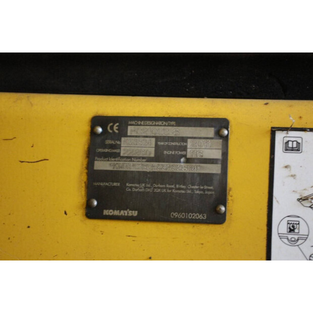 2011 كوماتسو PC210LC-8-41740151
