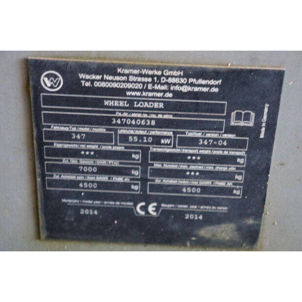 2014 KRAMER 347-41742106
