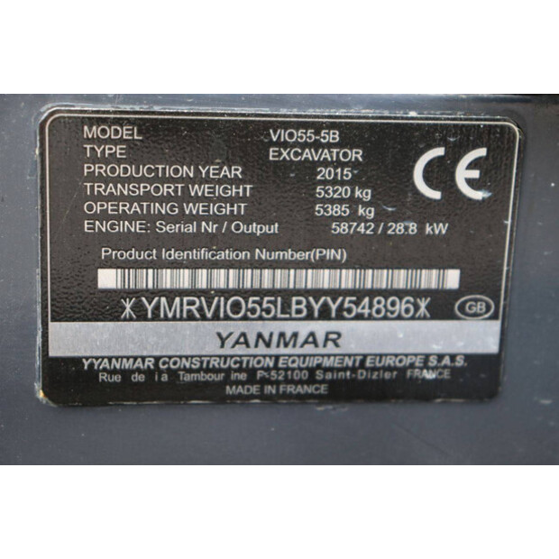 2015 يانمار VIO55-5B-41743335