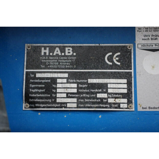 2012 HAB S152-12E2WD-41745192
