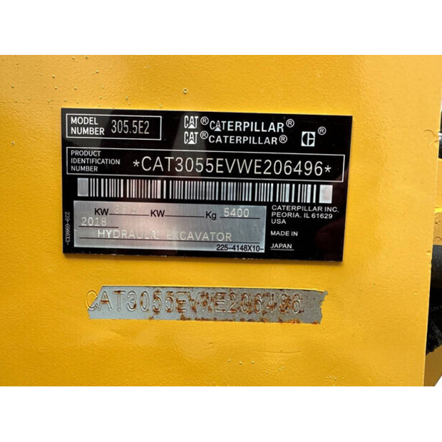 2018 Caterpillar 305.5E2-41745568