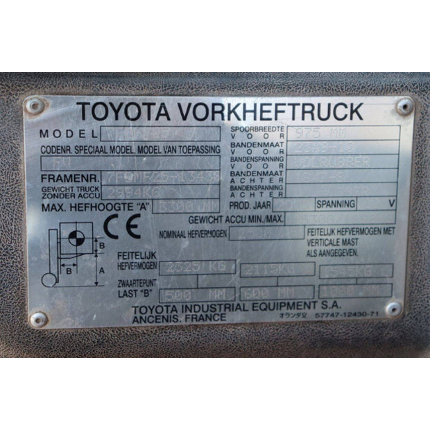 2005 Toyota 7FBMF25-41746531
