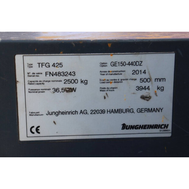 2014 Jungheinrich TFG 425-41749030