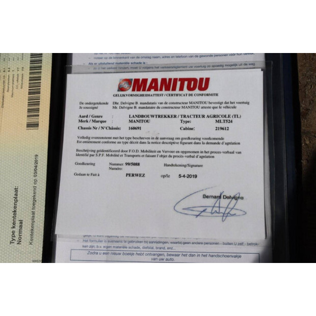 2001 مانيتو MLT 524-41750747