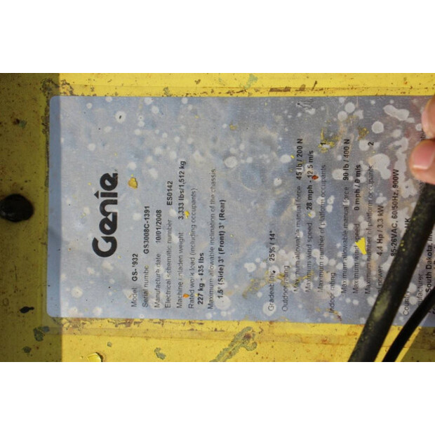 2008 Genie GS-1932-41751070