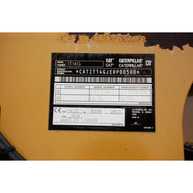 2013 Caterpillar IT14G-41751403
