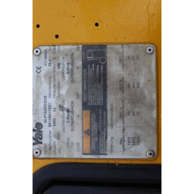 2001 Yale GLP16AF2026-41764563