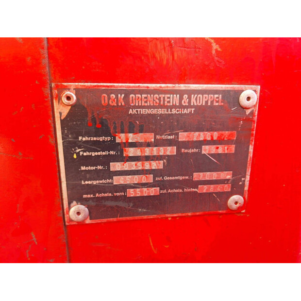 1981 O & K V25-41764887