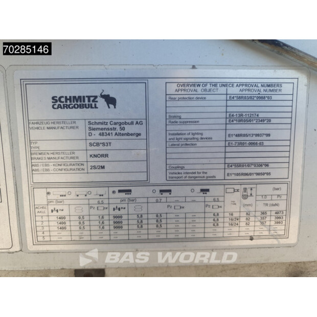 2021 Schmitz Cargobull SCB*S3T-41766177