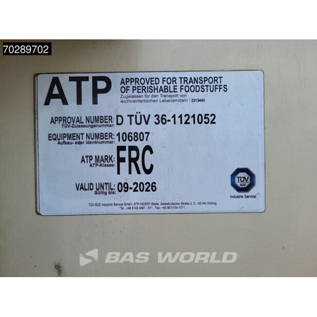 2017 Chereau Thermo King SLXi 300-41766295