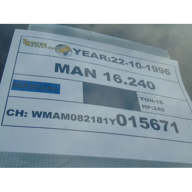 1996 MAN F16.240-41767457
