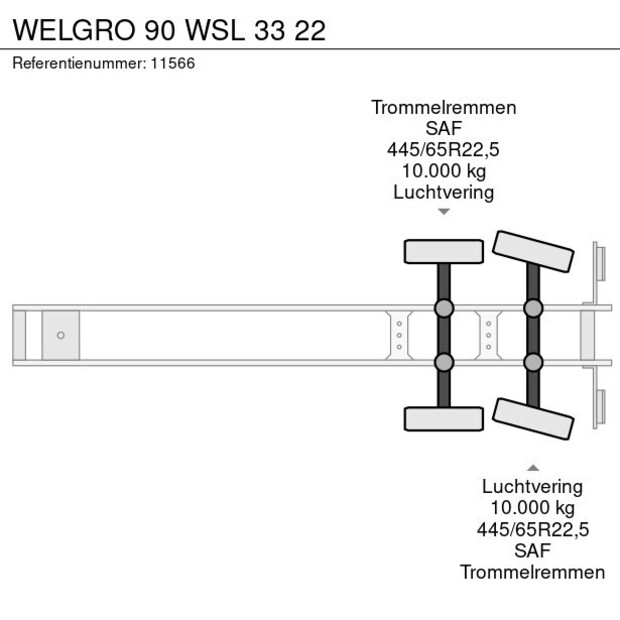 1995 WELGRO 90 WSL 33 22-41785578