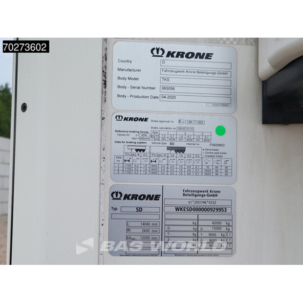 2020 Krone Carrier Vector 1550-41788286