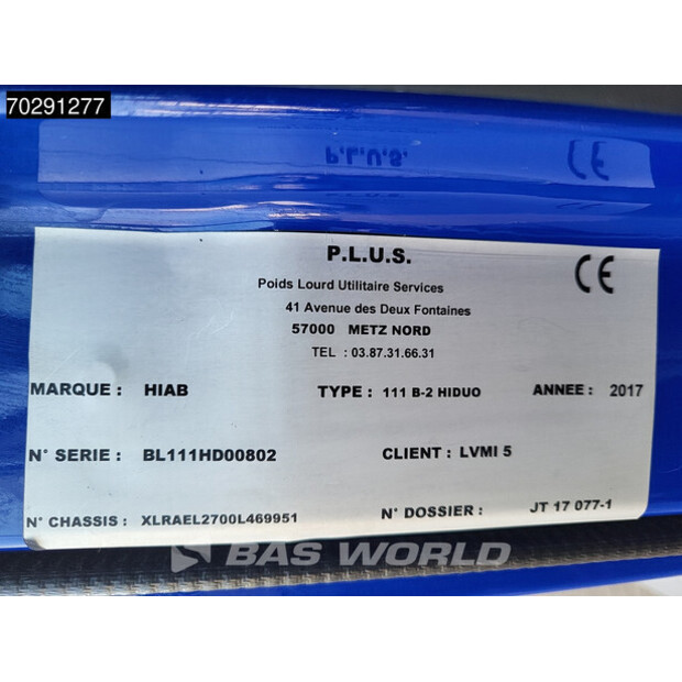 2017 DAF LF 260-41806467