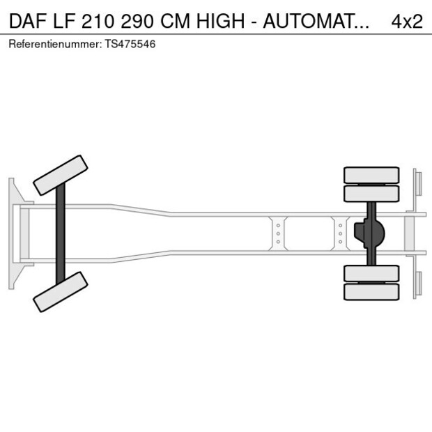 2018 DAF LF 210-41806634