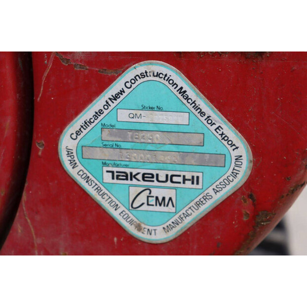 2017 TAKEUCHI TB230-41807597