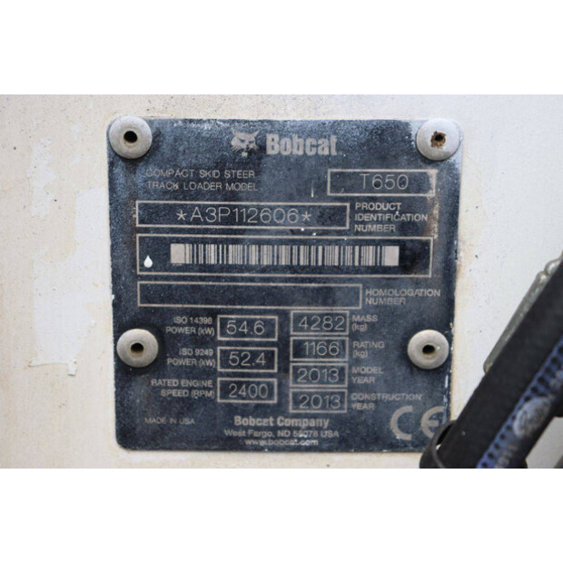 2013 BOBCAT T650-41808231
