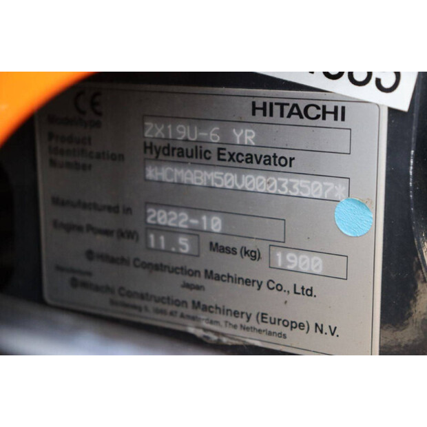 2022 Hitachi ZX19U-6 YR-41809197