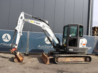 Image for EXCAVATORS 2017 BOBCAT E55