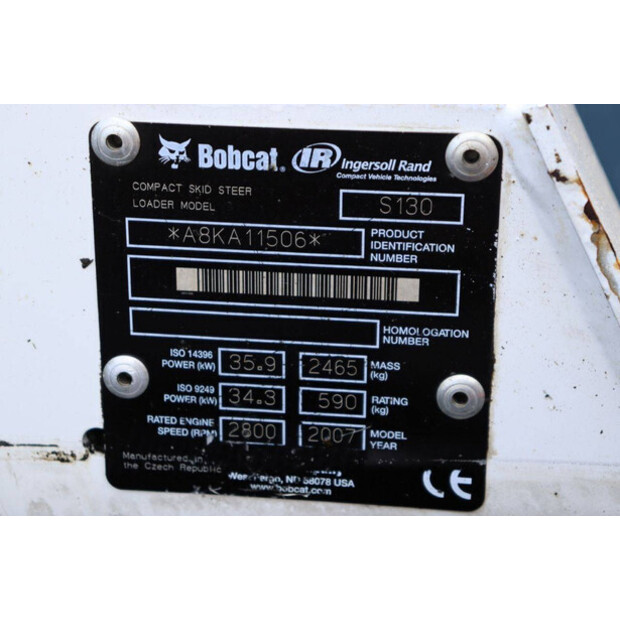 2007 BOBCAT S130-41810554