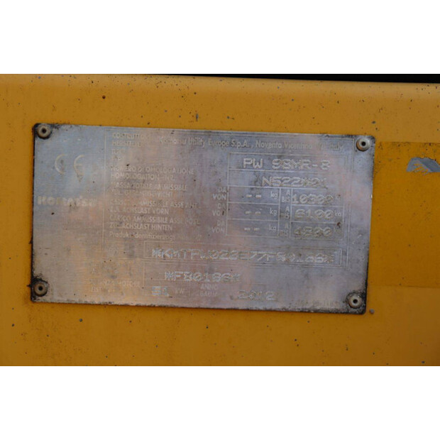 2012 Komatsu PW98MR-8-41810874
