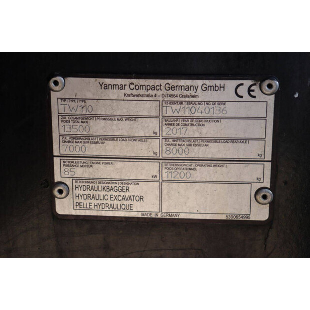 2017 SCHAEFF TW110-41810988
