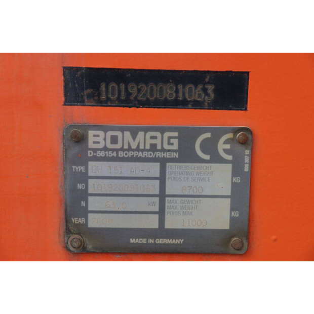 2009 بوماج BW151AD-4-41811601