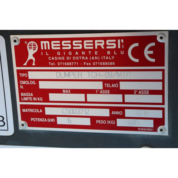 2016 Messersi TCH-09-41812641