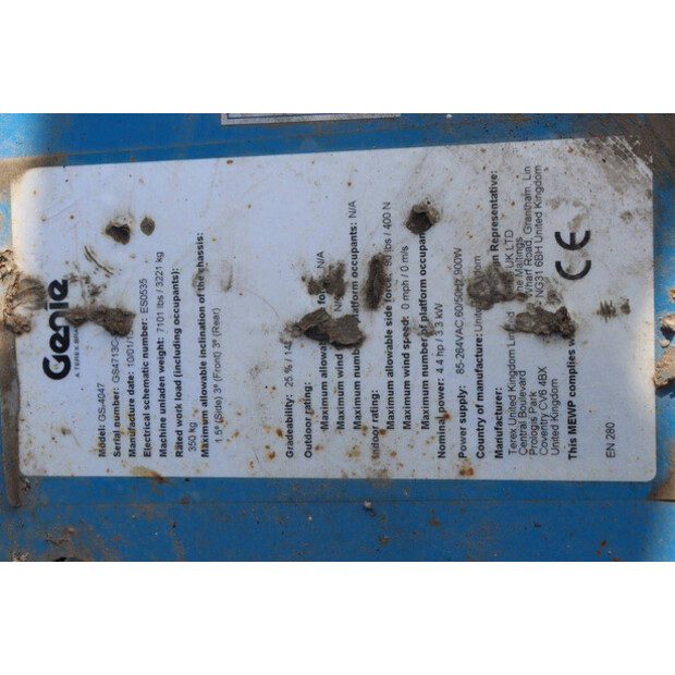 2013 Genie GS4047-41812922