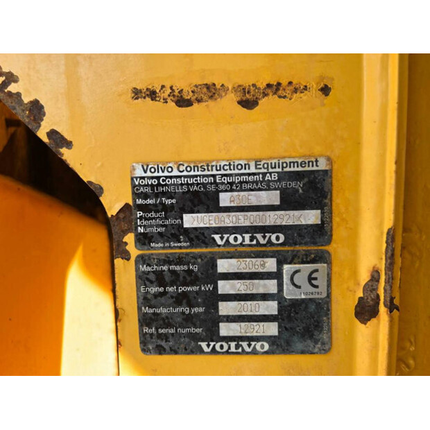 2010 Volvo A30E-41828930