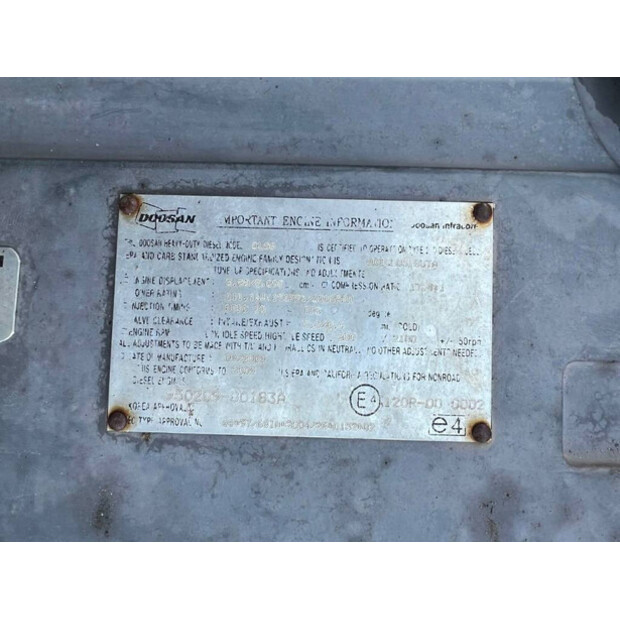 2010 Doosan DX170W-41834326