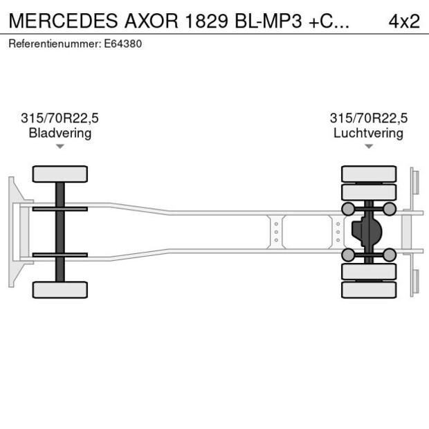 2013 Mercedes-Benz AXOR 1829-41836039