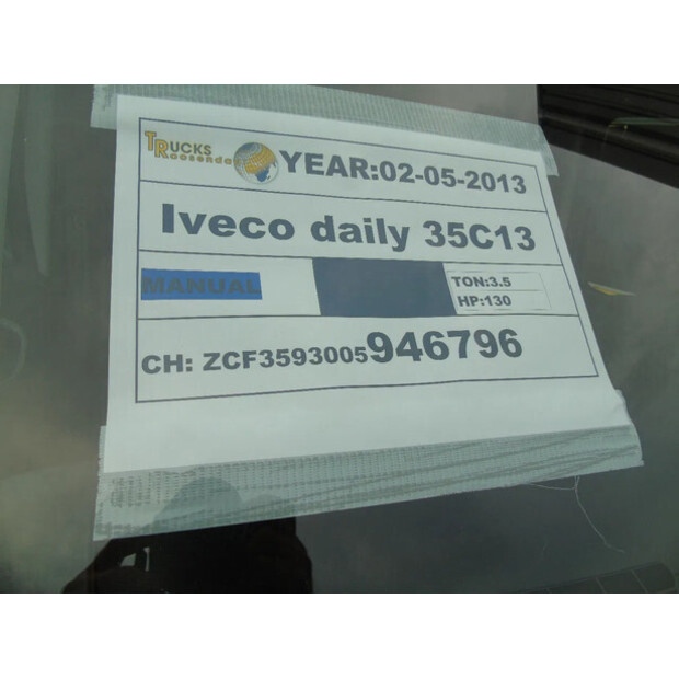 2013 Iveco DAILY 35C13-41836446