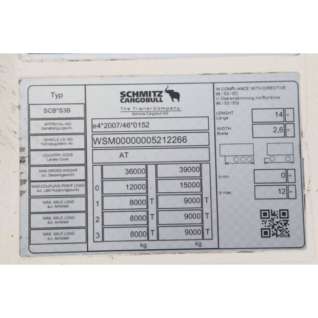 2019 Schmitz Cargobull SCB*S3B-41852960