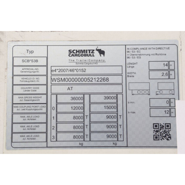 2019 Schmitz Cargobull SCB*S3B-41853116