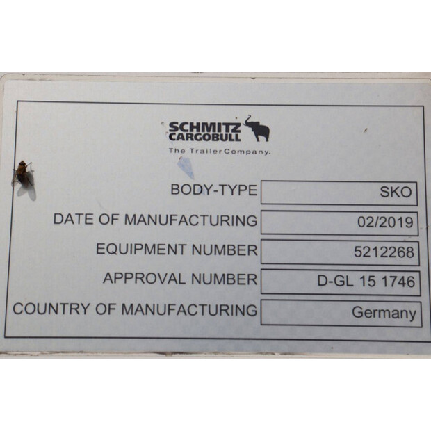 2019 Schmitz Cargobull SCB*S3B-41853119