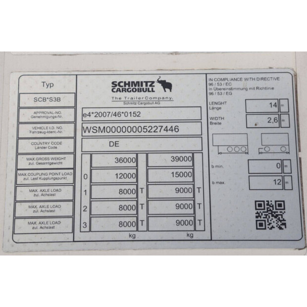 2019 Schmitz Cargobull SCB*S3B-41853329