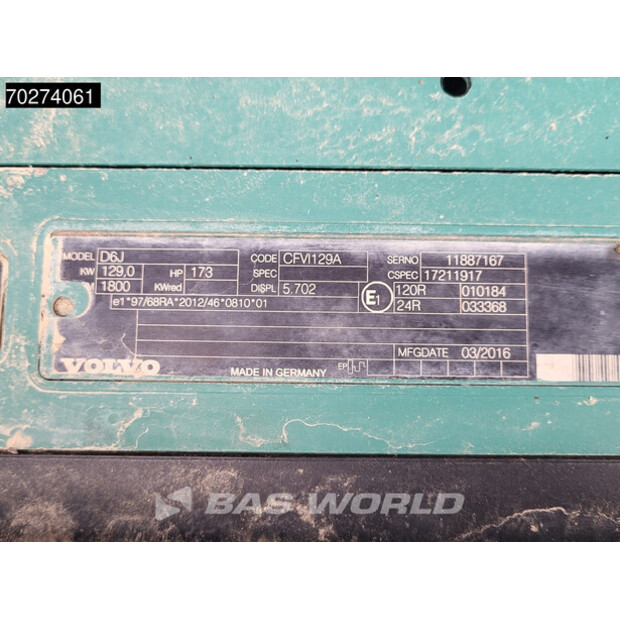 2016 فولفو EW180E-41853700