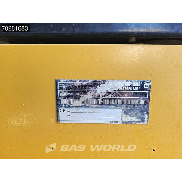 2018 Caterpillar 325FL-41856077